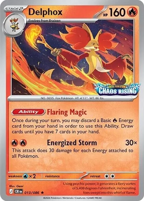 Delphox · Chaos Rising