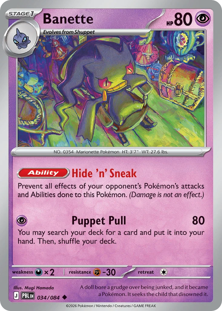 Banette · Pitch Black