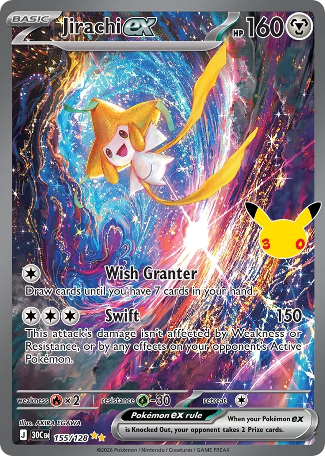 Jirachi ex · 30th Celebration