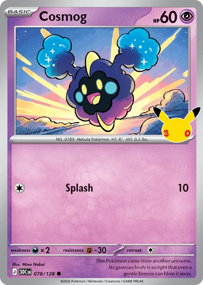 Cosmog · 30th Celebration