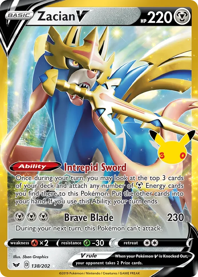 Zacian V · 30th Celebration: Classic Collection