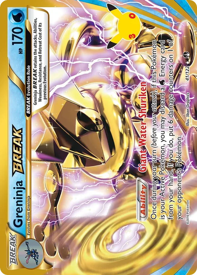 Greninja BREAK · 30th Celebration: Classic Collection
