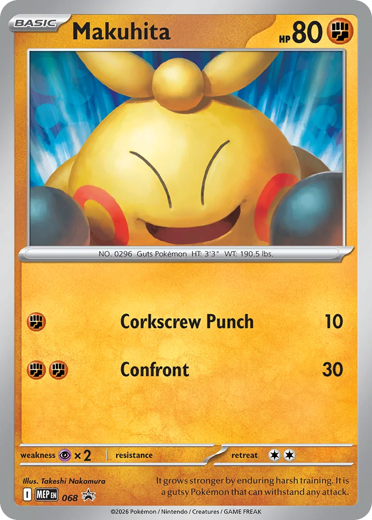 Makuhita · Mega Evolution Black Star Promos
