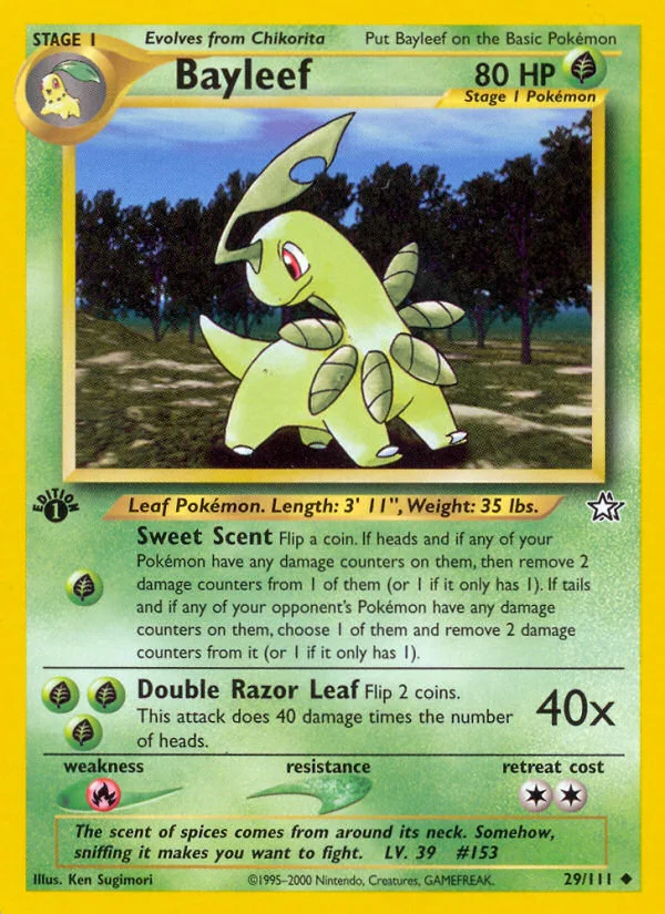 Bayleef · Neo Genesis