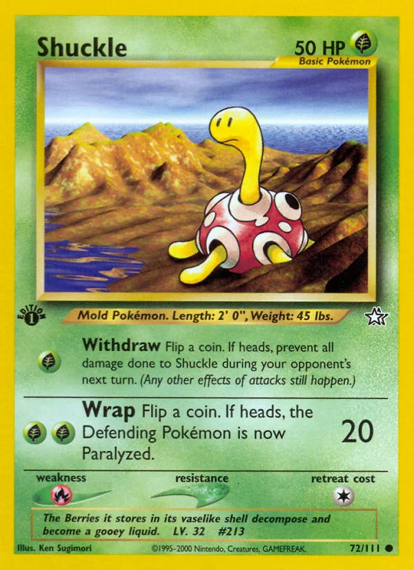Shuckle · Neo Genesis