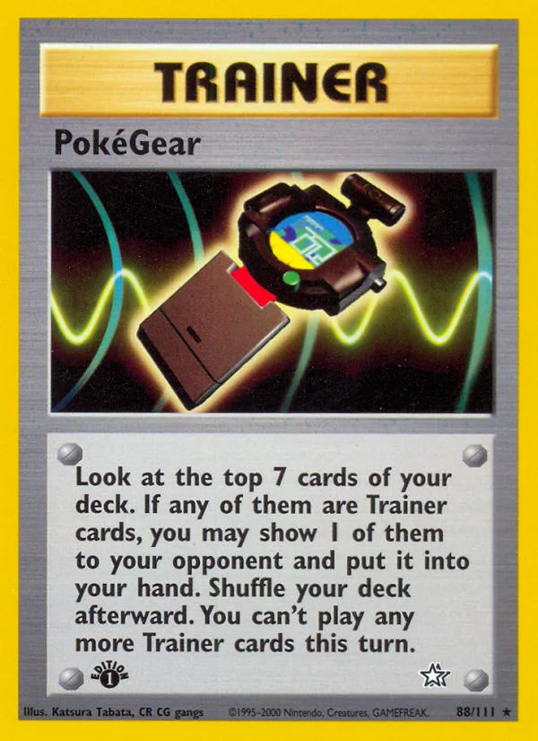 PokéGear · Neo Genesis