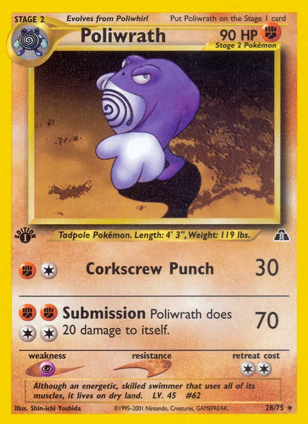 Poliwrath · Neo Discovery
