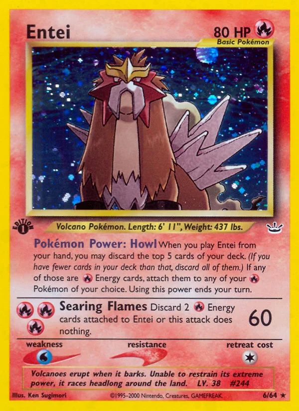 Entei · Neo Revelation