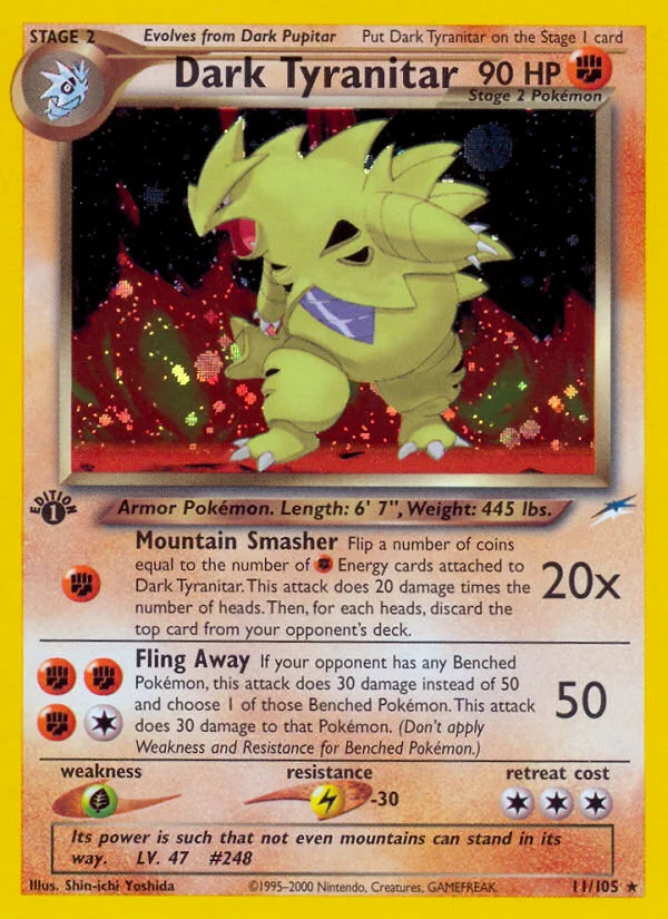Dark Tyranitar · Neo Destiny