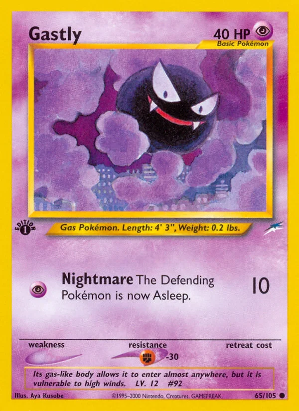 Gastly · Neo Destiny