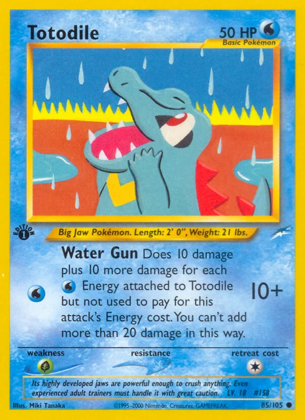 Totodile · Neo Destiny
