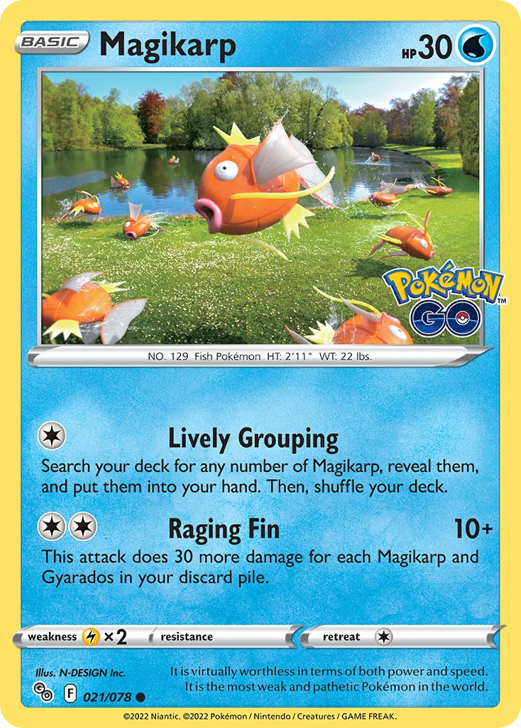Magikarp · Pokémon GO