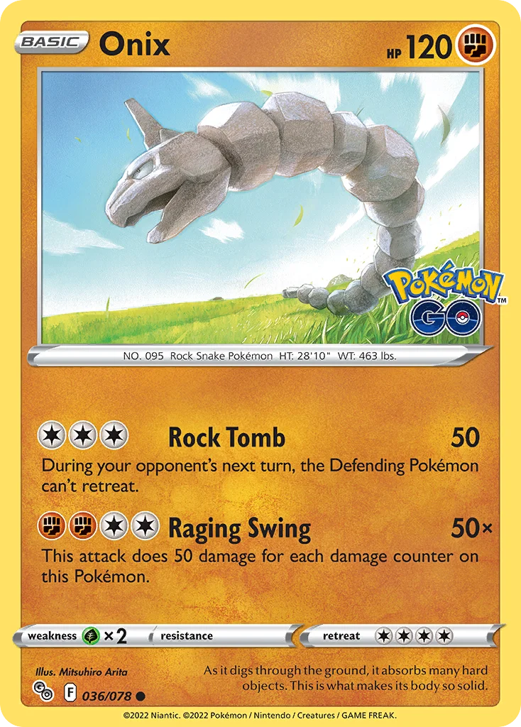 Onix · Pokémon GO