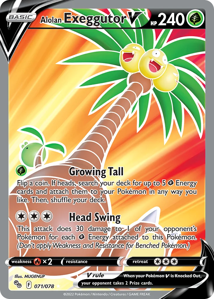 Alolan Exeggutor V · Pokémon GO