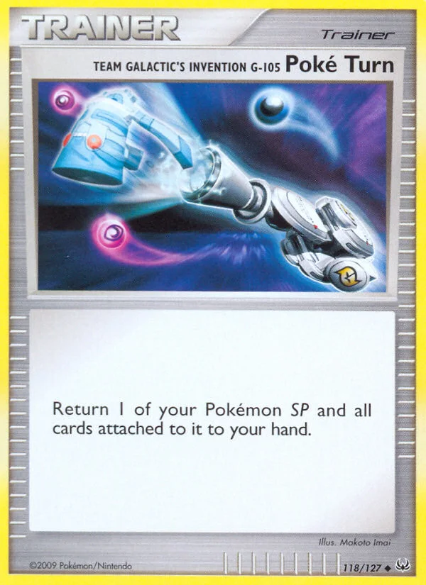 Team Galactic's Invention G-105 Poké Turn · Platinum