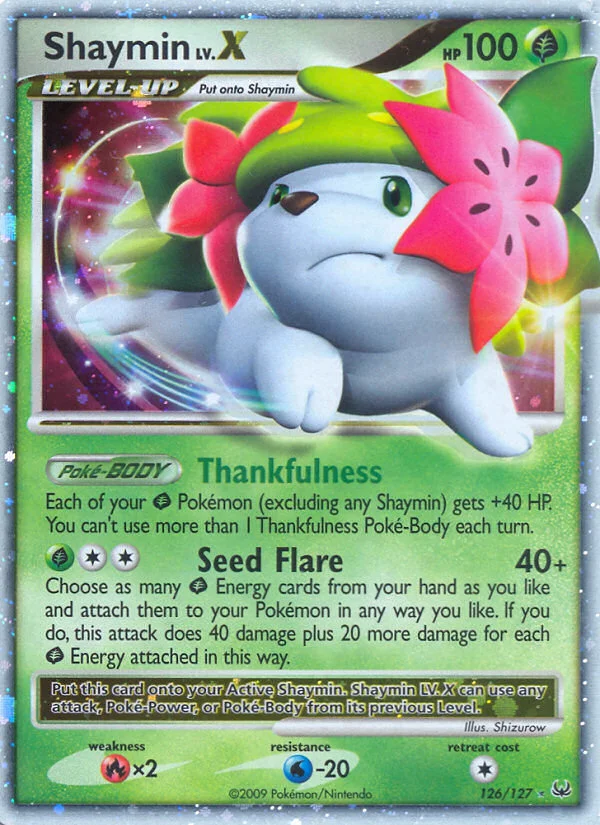 Shaymin LV.X · Platinum