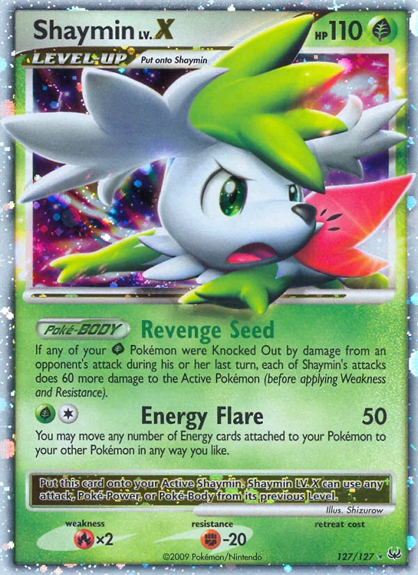 Shaymin LV.X · Platinum