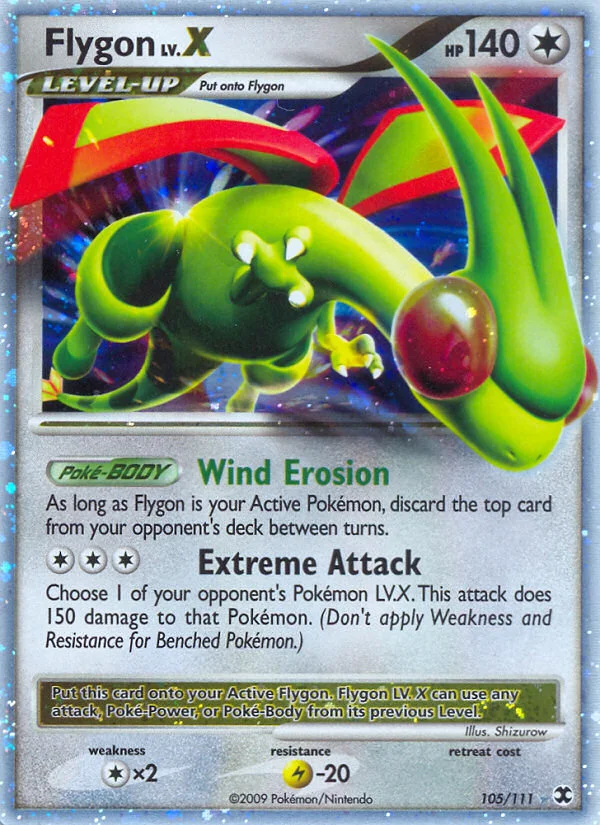 Flygon LV.X · Rising Rivals