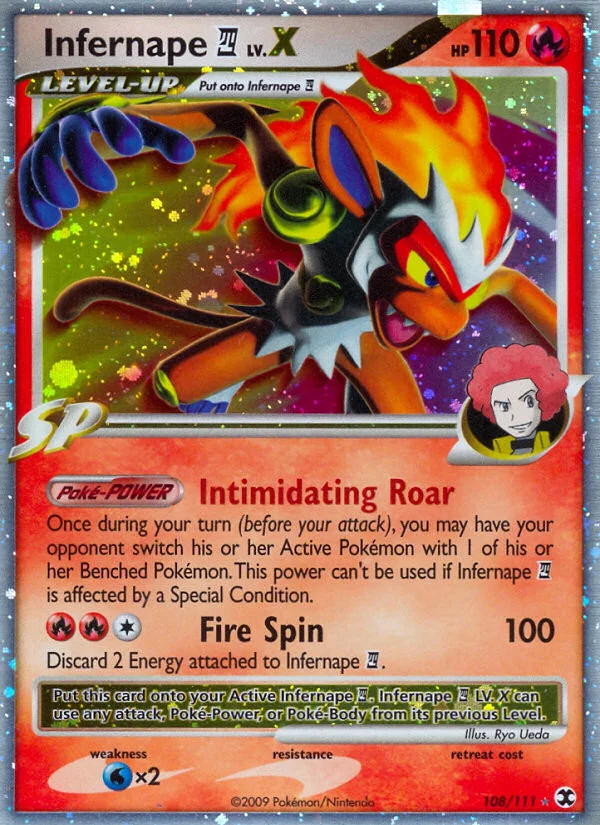Infernape E4 LV.X · Rising Rivals