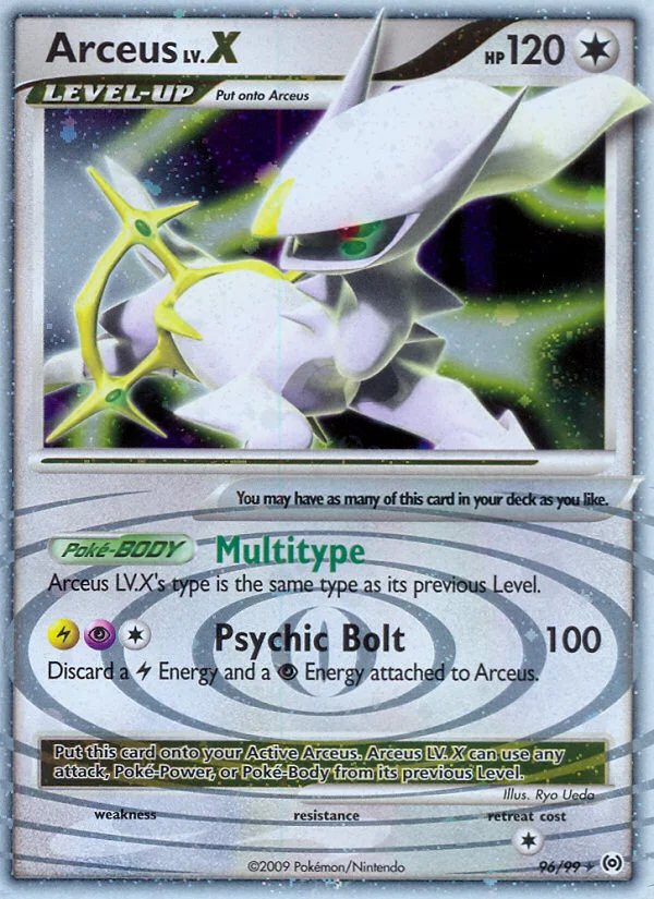 Arceus LV.X · Arceus