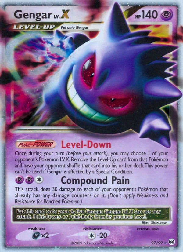 Gengar LV.X · Arceus