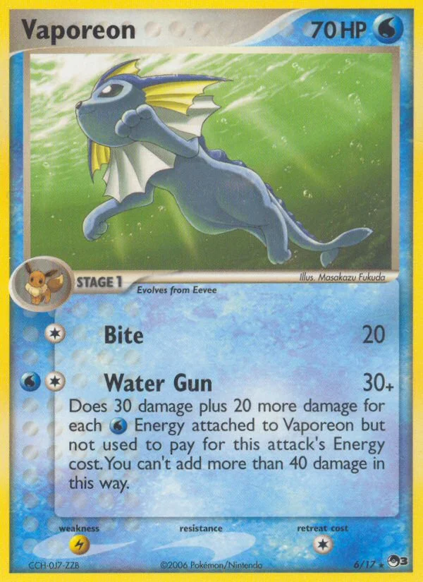 Vaporeon · POP Series 3