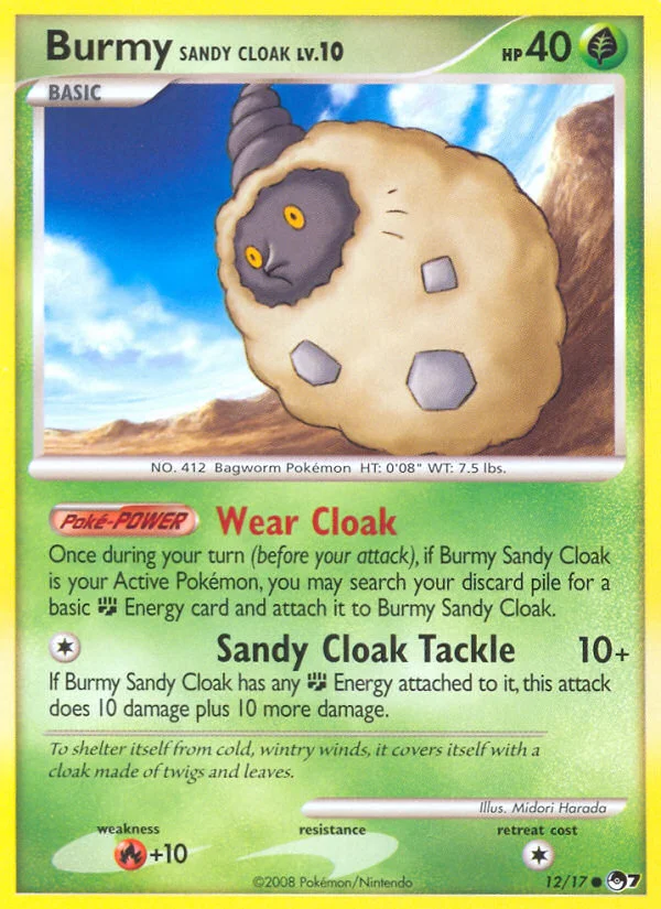 Burmy Sandy Cloak · POP Series 7