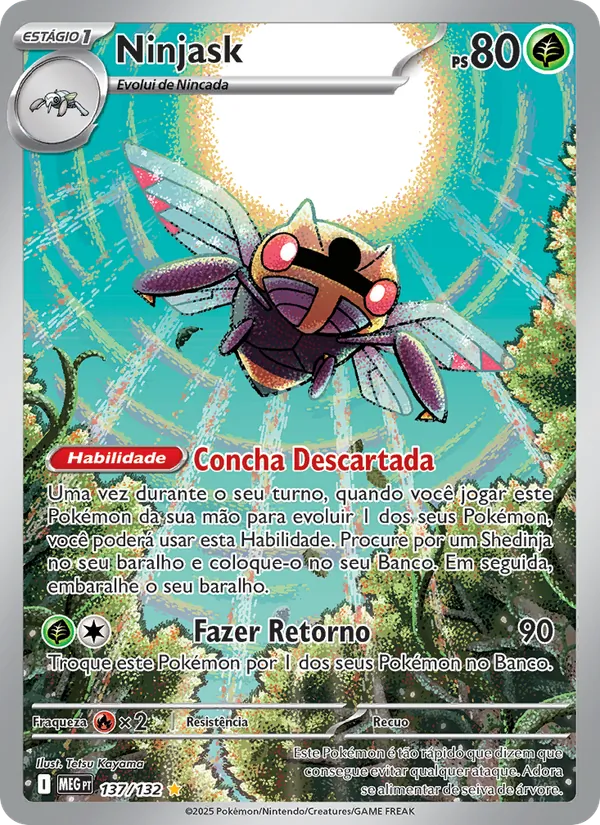 Ninjask · Megaevolução