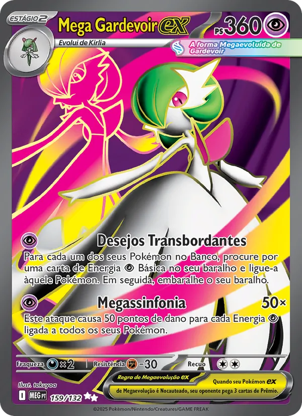Mega Gardevoir ex · Megaevolução