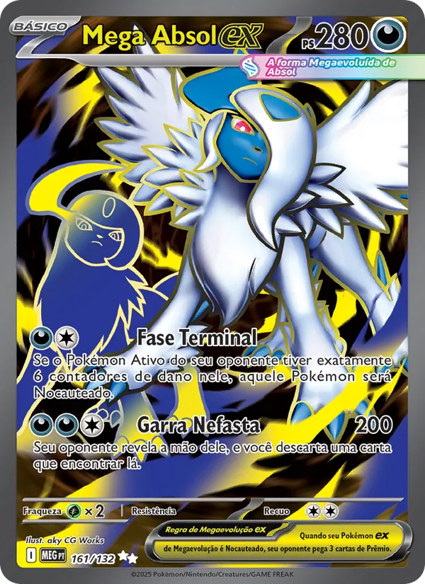 Mega Absol ex · Megaevolução