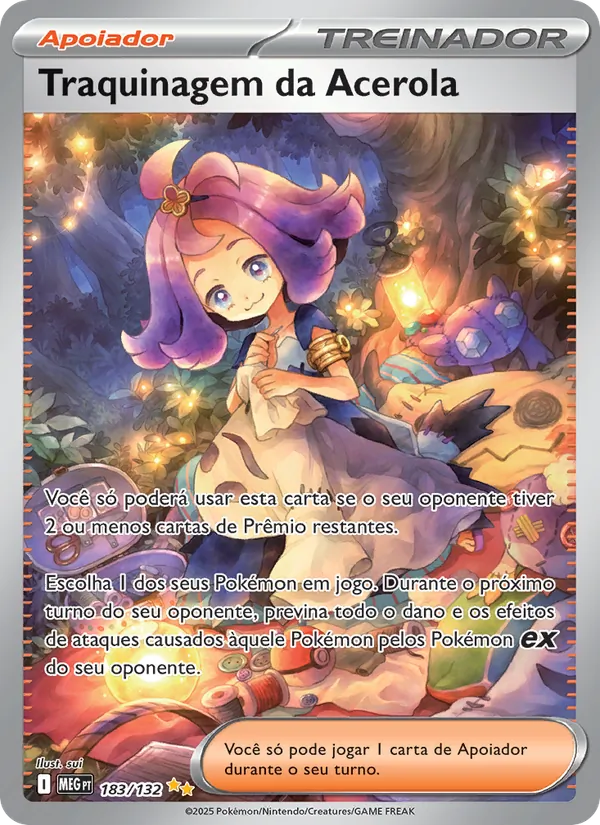 Traquinagem da Acerola · Megaevolução