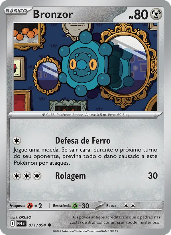 Bronzor · Fogo Fantasmagórico