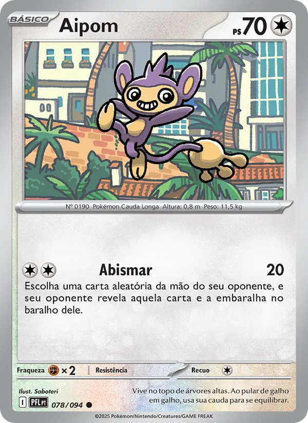 Aipom · Fogo Fantasmagórico