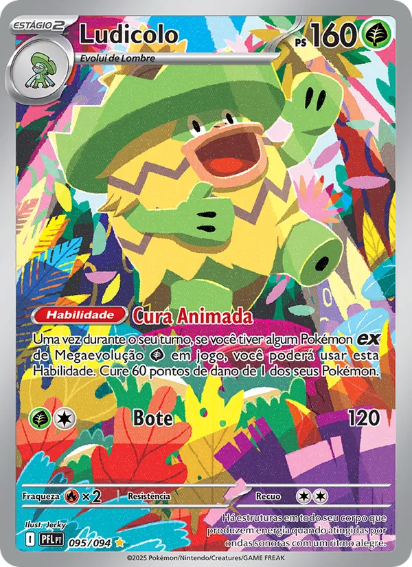 Ludicolo · Fogo Fantasmagórico