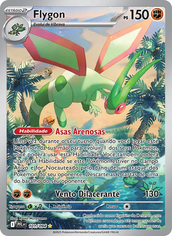 Flygon · Fogo Fantasmagórico