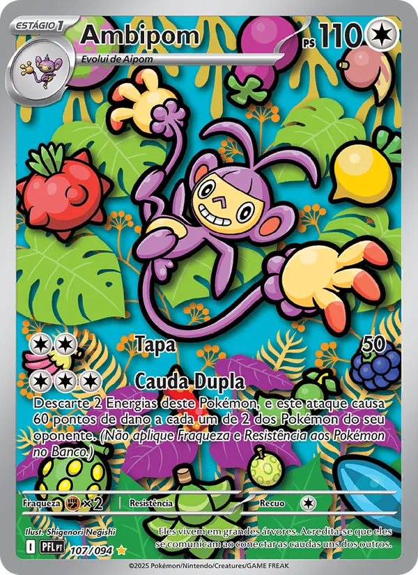 Ambipom · Fogo Fantasmagórico