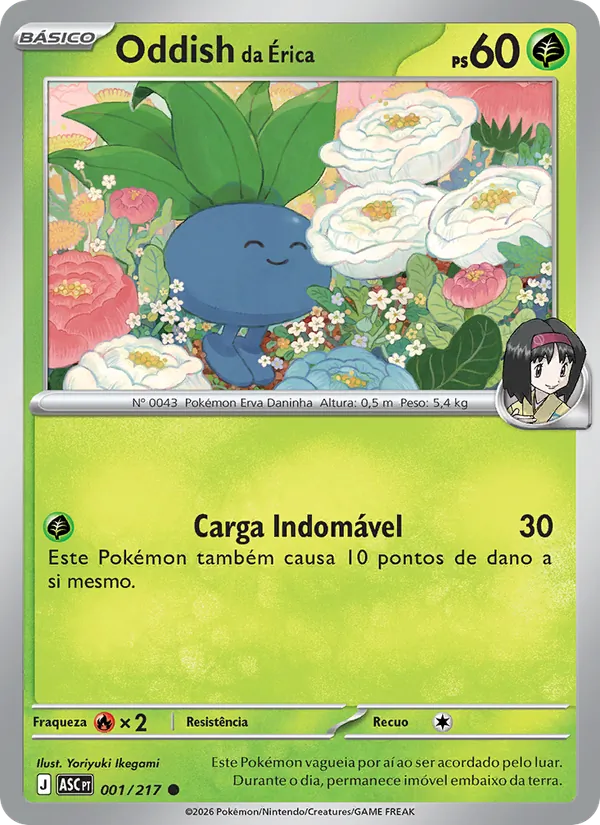 Oddish da Érica · Heróis Excelsos