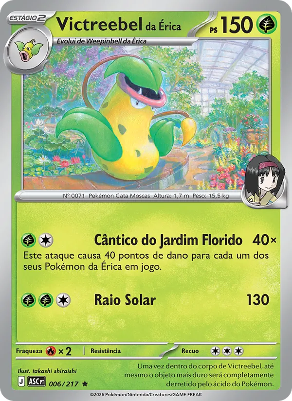 Victreebel da Érica · Heróis Excelsos