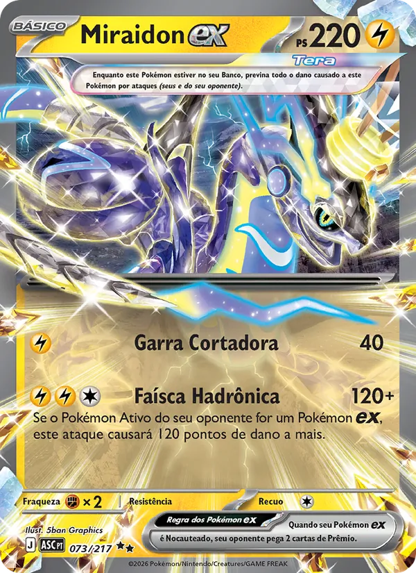 Miraidon ex · Heróis Excelsos