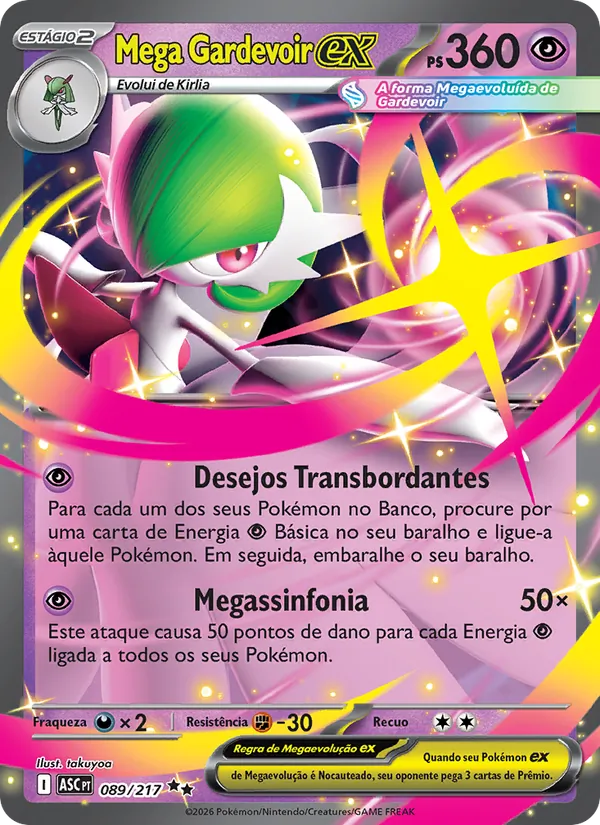 Mega Gardevoir ex · Heróis Excelsos