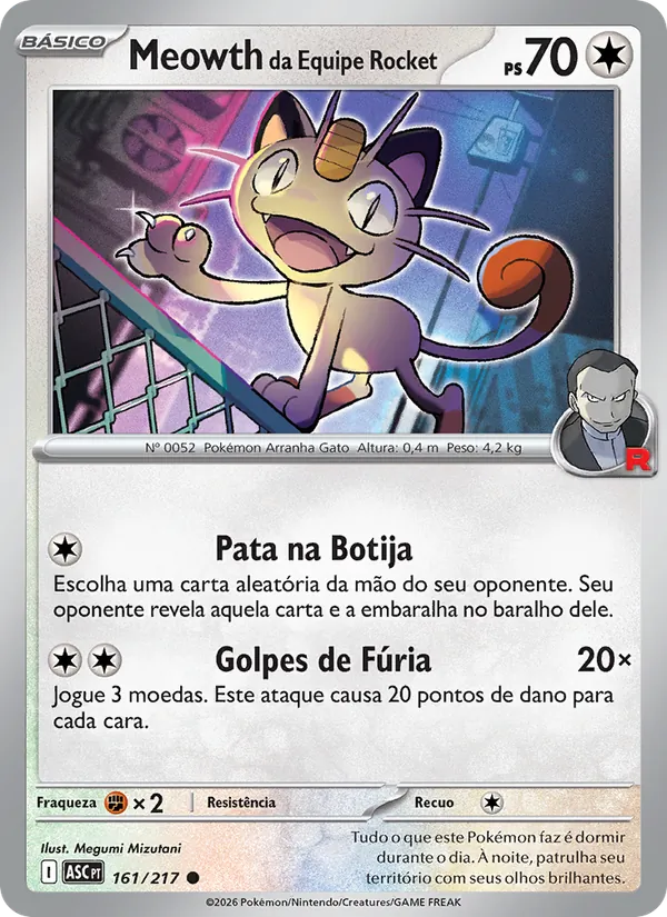 Meowth da Equipe Rocket · Heróis Excelsos