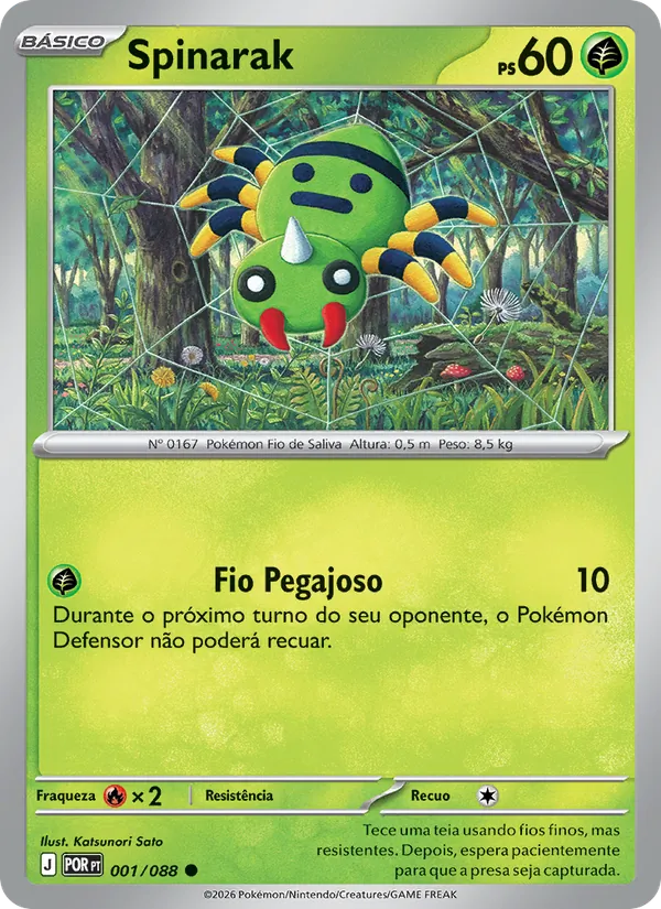 Spinarak · Equilíbrio Perfeito