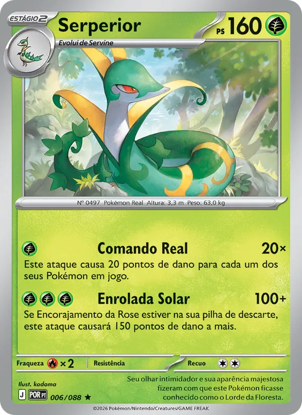 Serperior · Equilíbrio Perfeito