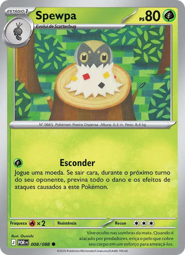 Spewpa · Equilíbrio Perfeito