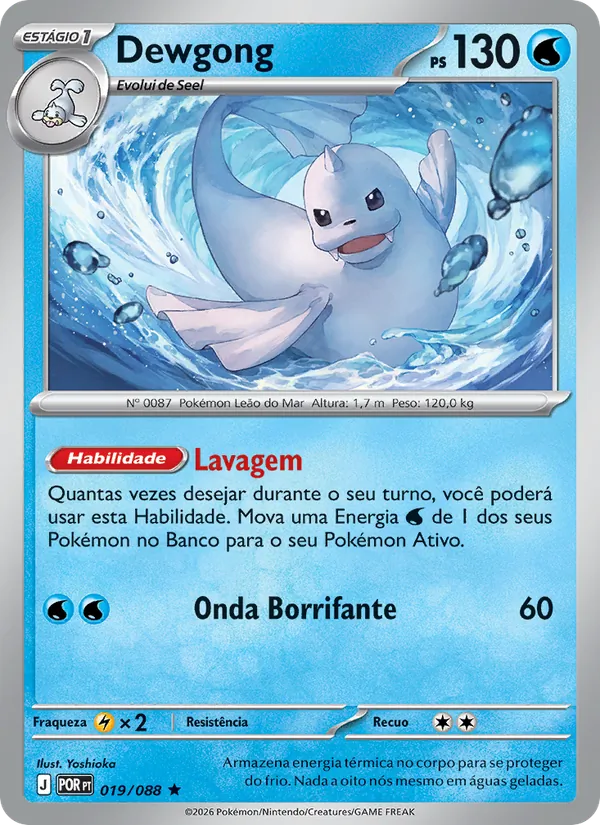 Dewgong · Equilíbrio Perfeito