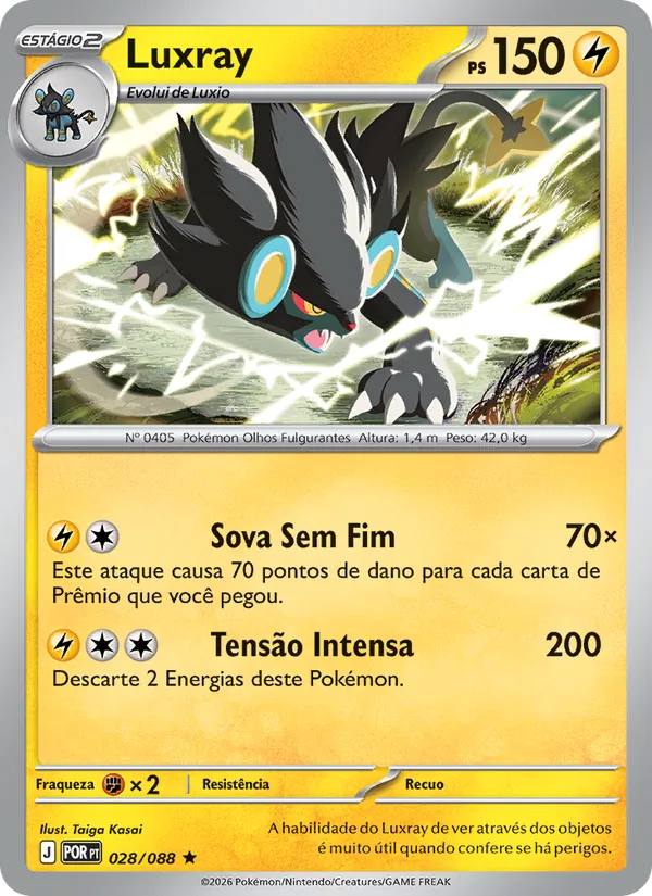 Luxray · Equilíbrio Perfeito