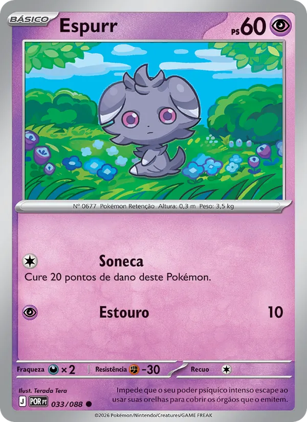 Espurr · Equilíbrio Perfeito