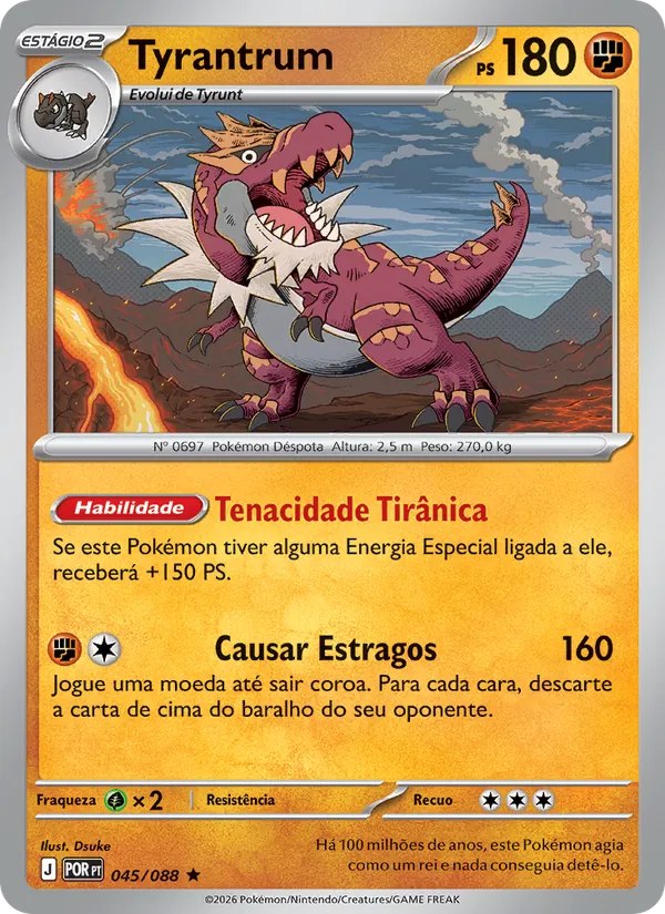 Tyrantrum · Equilíbrio Perfeito