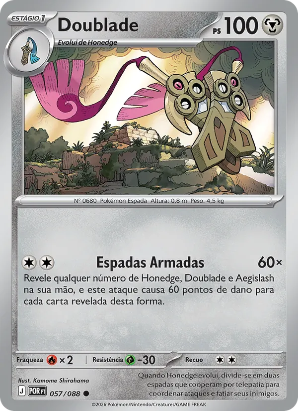Doublade · Equilíbrio Perfeito