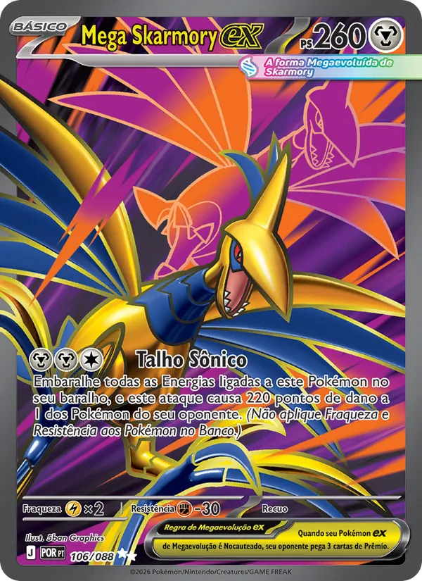 Mega Skarmory ex · Equilíbrio Perfeito